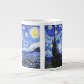 Die Starry Night von Van Gogh Jumbo-Tasse (Vorderseite)