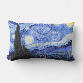 Die Starry Night von Van Gogh Lendenkissen