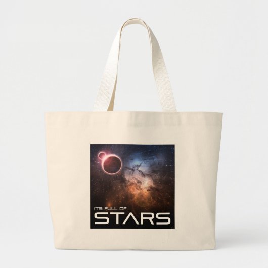 Die Stars Jumbo Stoffbeutel (Vorne)