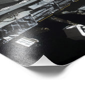 Die Startrappe der Internationalen Raumstation Fotodruck (Ecke)