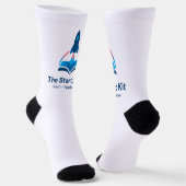 Die Startup Kit Raketen-Logo-Crew-Socken  Socken (Gewinkelt)