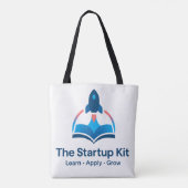 Die Startup Kit-Tragetasche - Premium-Canvas-Trage Tasche (Rückseite)