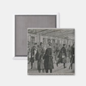 Die Stationierung der Königsmarine von Kiel Magnet (Vorderseite/Rückseite)