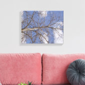 Die stattige Indiana Sycamore Leinwanddruck (Insitu (Wohnzimmer))