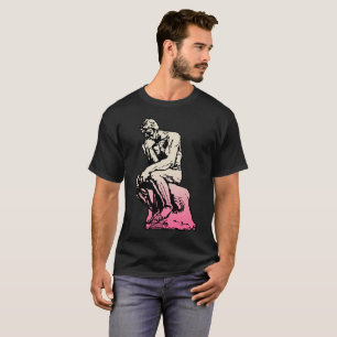 Die Statue des Denkers, Inspiriert von Rodin T-Shirt