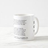 Die Stau-Jungen-Tasse Kaffeetasse (VorderseiteRechts)