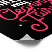 Die Staubsauger haben die Reinigung der Fee abgesc Poster (Ecke)