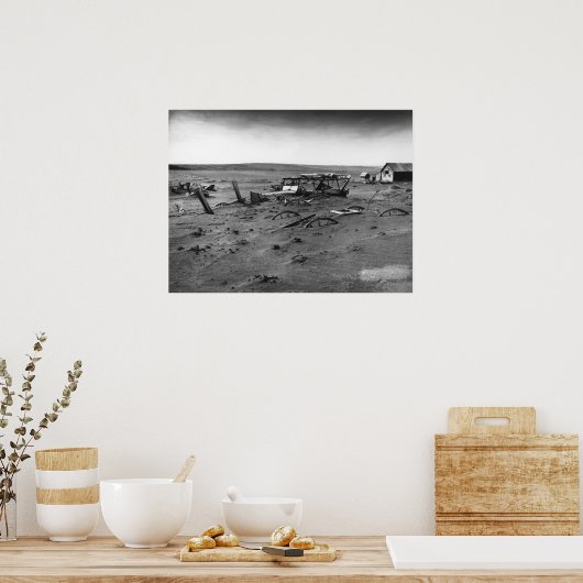 Die Staubschale Poster (Küche)