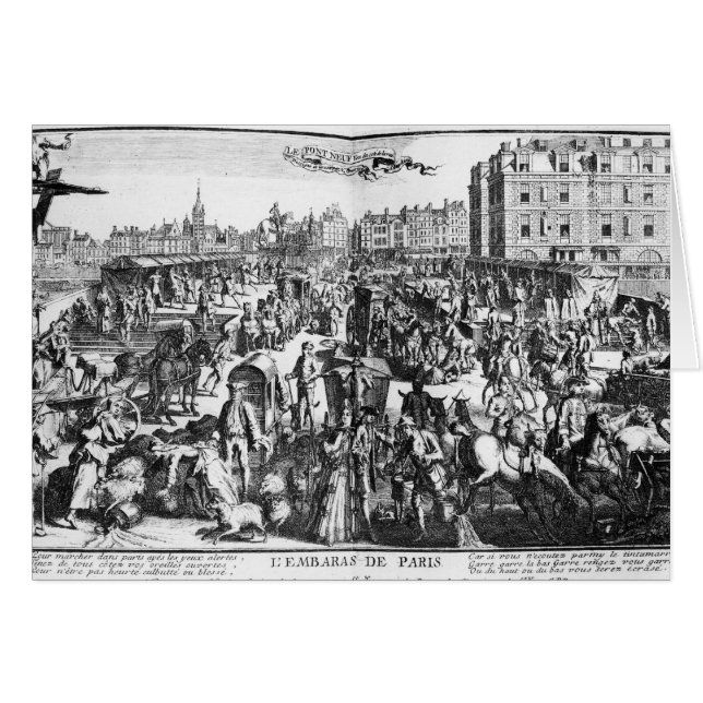 Die Staus in Paris (Vorderseite (Horizontal))