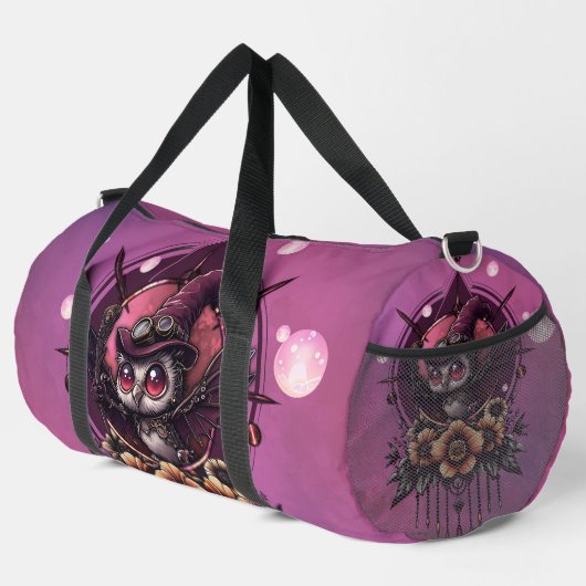 Die Steampunkuppe: Wächter der Geheimnisse. Duffle Bag (Rechte Ecke)