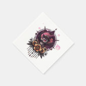 Die Steampunkuppe: Wächter der Geheimnisse. Serviette (Ecke)