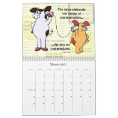 Die Stechpalmen-Kuh 2015 und Freund-Kalender Kalender (Mär 2027)