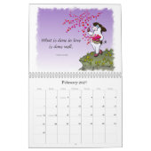 Die Stechpalmen-Kuh 2015 und Freund-Kalender Kalender (Feb 2027)
