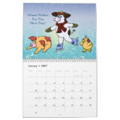 Die Stechpalmen-Kuh 2017 und Freund-Kalender Kalender (Jan 2027)