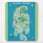 Die Steelen auf der Silberinsel-Maus Pad Mousepad (Vorne)