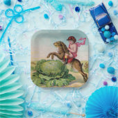 Die Steeplechase-Papier-Teller des großen Kohlpapp Pappteller (Party)