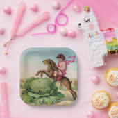 Die Steeplechase-Papier-Teller des großen Kohlpapp Pappteller (Party)