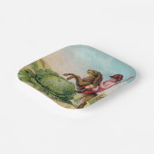 Die Steeplechase-Papier-Teller des großen Kohlpapp Pappteller (Gewinkelt)