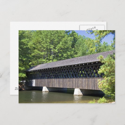 Die Steinbergbrücke am Stone Postkarte (Vorne/Hinten)