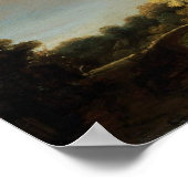 Die Steinbrücke Poster (Ecke)