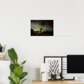 Die Steinbrücke Poster (Heimbüro)