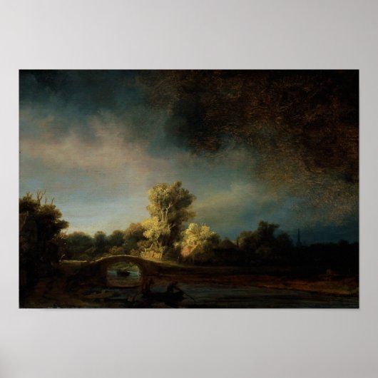 Die Steinbrücke Poster (Vorne)