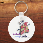 Die Steine aufheben! Schlüsselanhänger (Vorderseite)