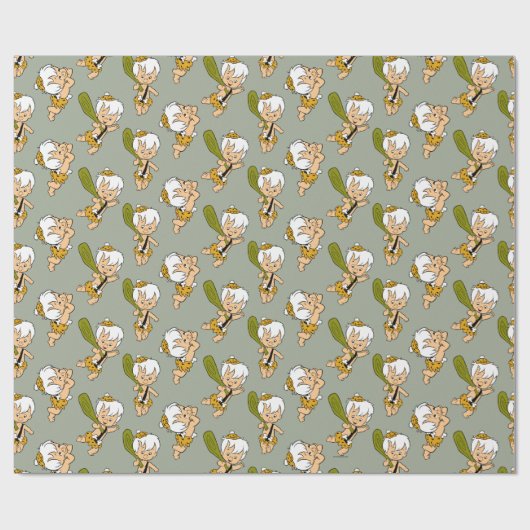 Die Steine | Bamm-Bamm Rubble Geschenkpapier (Flach)