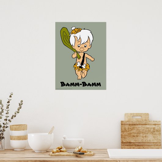 Die Steine | Bamm-Bamm Rubble Poster (Küche)