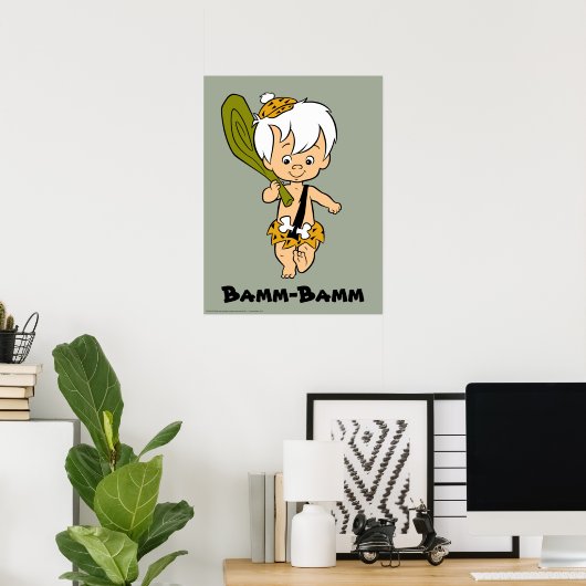 Die Steine | Bamm-Bamm Rubble Poster (Heimbüro)