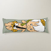 Die Steine | Bamm-Bamm Rubble Seitenschläferkissen (Rückseite)