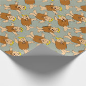 Die Steine | Barney Rubble Geschenkpapier (Ecke)