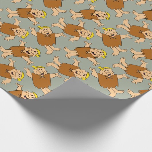 Die Steine | Barney Rubble Geschenkpapier (Ecke)