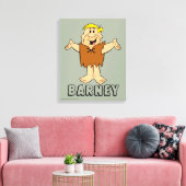 Die Steine | Barney Rubble Leinwanddruck (Insitu (Wohnzimmer))