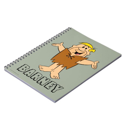 Die Steine | Barney Rubble Notizblock (Linke Seite)