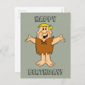 Die Steine | Barney Rubble Postkarte (Vorne/Hinten)