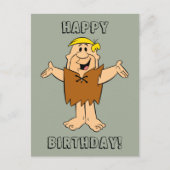 Die Steine | Barney Rubble Postkarte (Vorderseite)