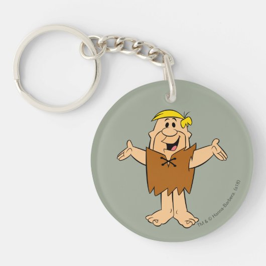 Die Steine | Barney Rubble Schlüsselanhänger (Vorderseite)