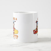 Die Steine | Benötigen Sie einen Aufzug? Jumbo-Tasse (Vorderseite)