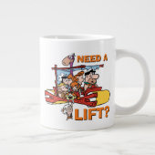 Die Steine | Benötigen Sie einen Aufzug? Jumbo-Tasse (Rechts)