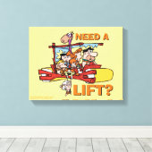 Die Steine | Benötigen Sie einen Aufzug? Leinwanddruck (Insitu (Holzboden))