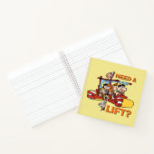 Die Steine | Benötigen Sie einen Aufzug? Notizblock (Innenseite)