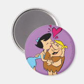 Die Steine | Betty Kissing Barney Magnet (Vorderseite/Rückseite)