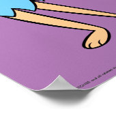 Die Steine | Betty Kissing Barney Poster (Ecke)