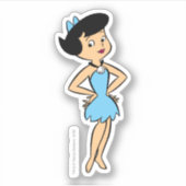 Die Steine | Betty Rubble Aufkleber (Vorderseite)
