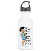 Die Steine | Betty Rubble Edelstahlflasche (Vorderseite)