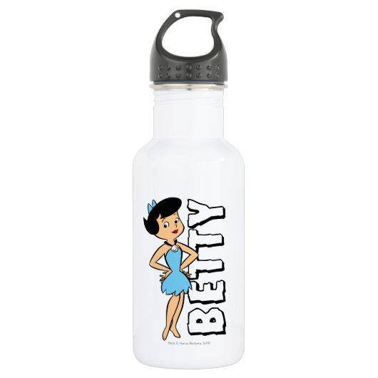 Die Steine | Betty Rubble Edelstahlflasche (Vorderseite)