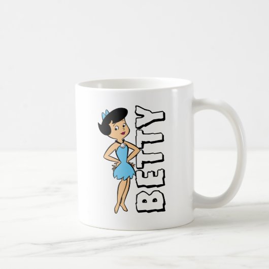 Die Steine | Betty Rubble Kaffeetasse (Rechts)