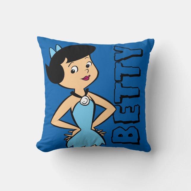 Die Steine | Betty Rubble Kissen (Vorderseite)