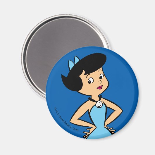 Die Steine | Betty Rubble Magnet (Vorderseite/Rückseite)